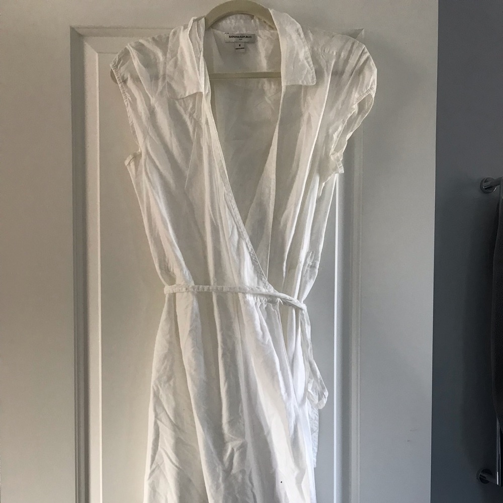 Banana republic wrap dress